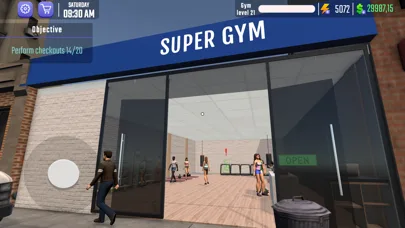 Fitness Gym Simulator Fit 3D screenshot 2