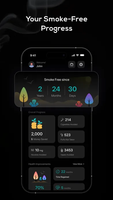 бросить курить сигареты & вейп screenshot 2