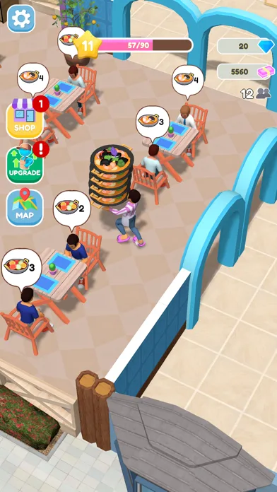 Conveyor Rush: Juego de Comida screenshot 1