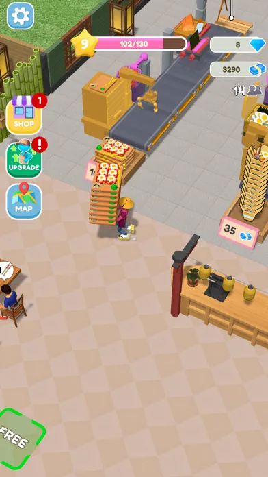 Conveyor Rush: Juego de Comida screenshot 3