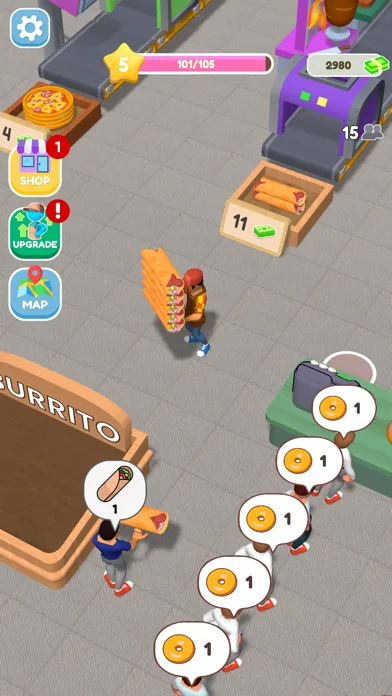 Conveyor Rush: Juego de Comida screenshot 5