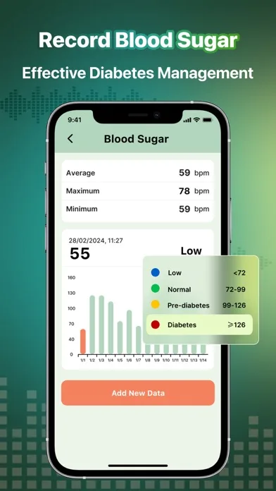 Frecuencia Cardíaca: BP&Azúcar screenshot 3