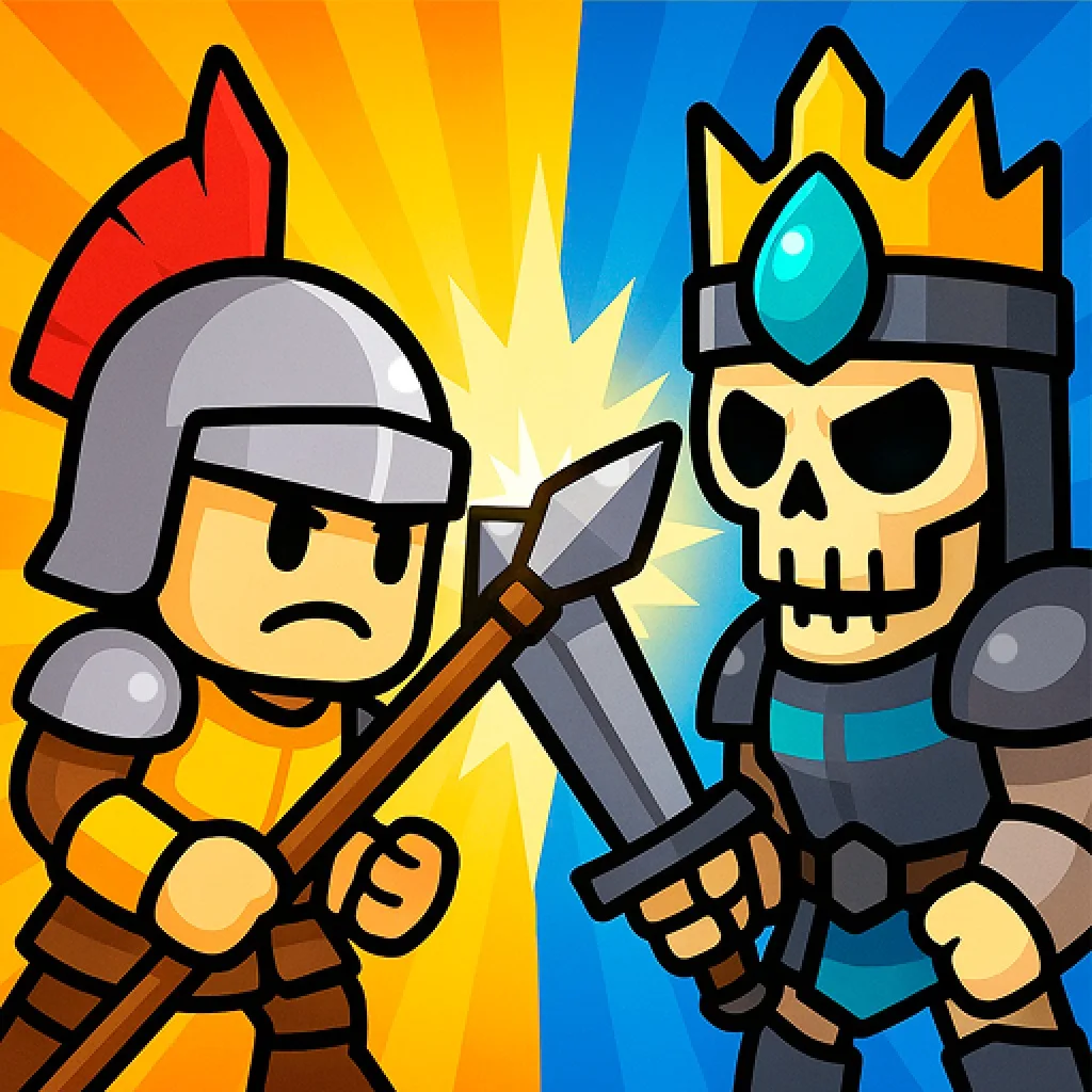 Tiny Warriors Rush - Idle TD
