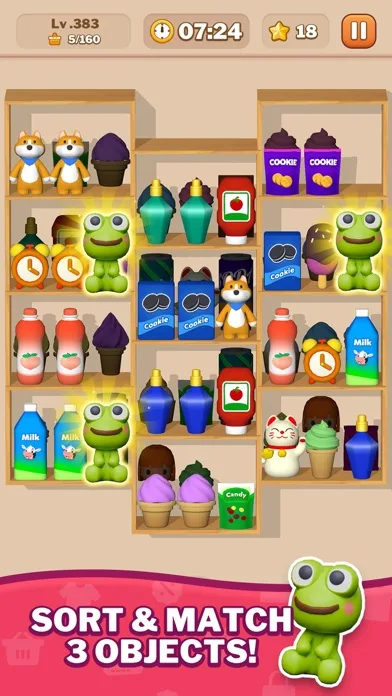 Тройные товары: Игра слияния screenshot 1