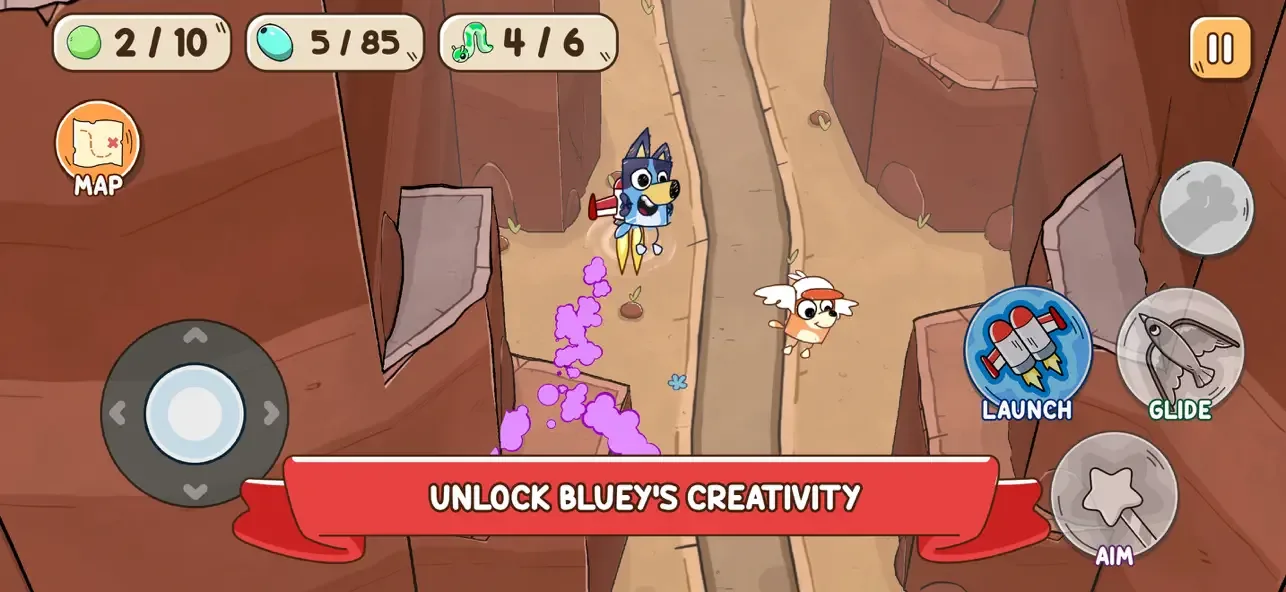 Bluey's Quest: Золотая Ручка screenshot 2
