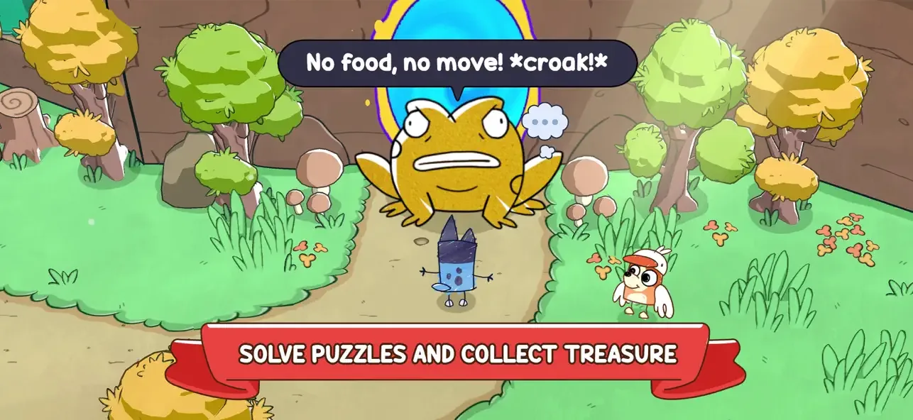 Bluey's Quest: Золотая Ручка screenshot 3