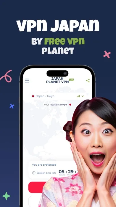 VPN Япония screenshot 1