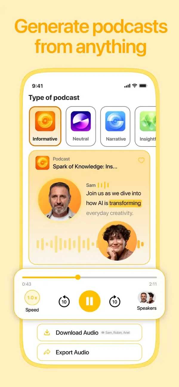 Listen AI: Texto a Voz screenshot 3