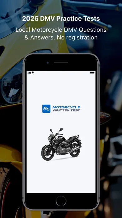 DMV Moto: Prueba Escrita screenshot 1