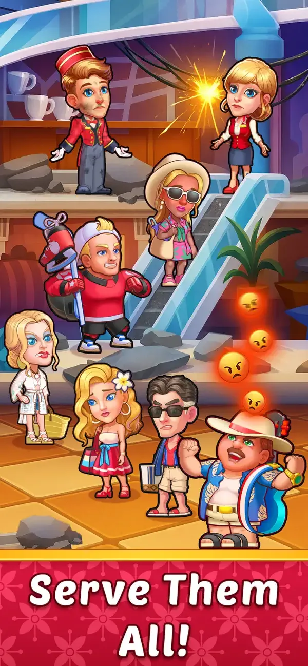 MyHotel Simulator - Отель Игра screenshot 1