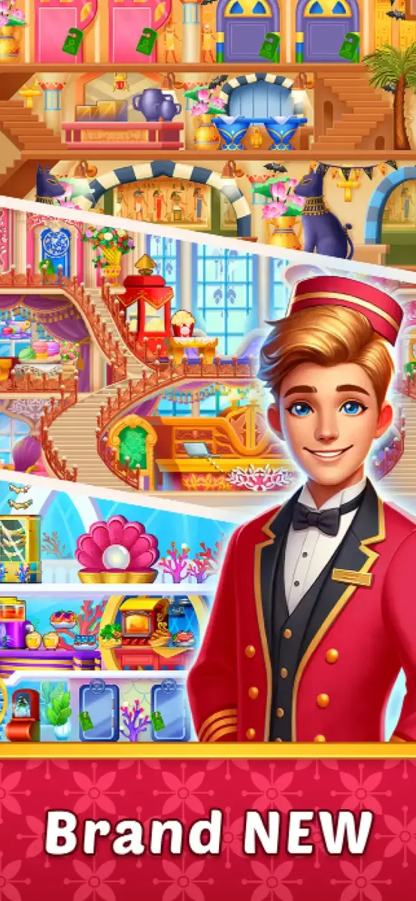 MyHotel Simulator - Отель Игра screenshot 3