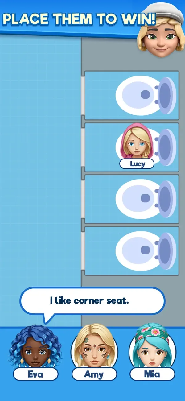 That’s My Seat Логическая Игра screenshot 1