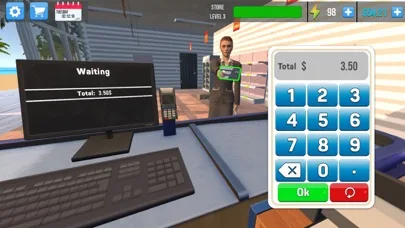 Juegos de cajero de supermerca screenshot 1