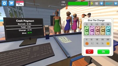 Juegos de cajero de supermerca screenshot 5