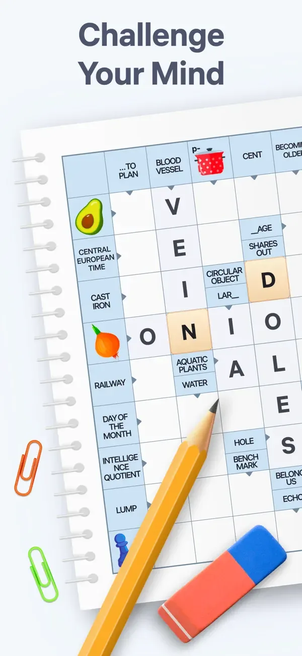 Crossword Master - Crucigramas screenshot 1