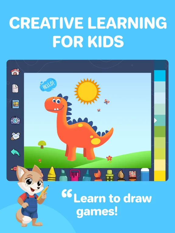 Draw Kids: ABC learning games screenshot 1