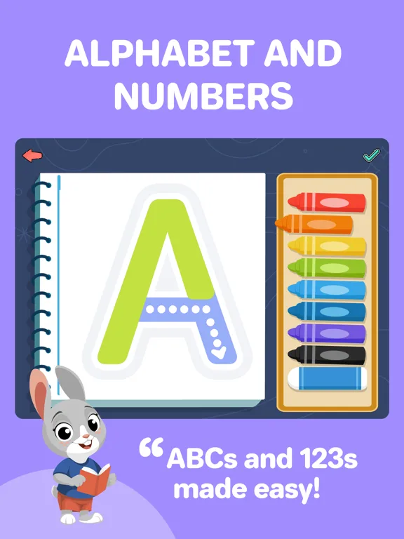 Draw Kids: ABC learning games screenshot 2