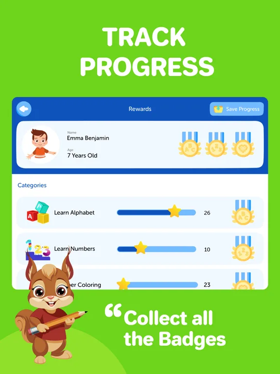Draw Kids: ABC learning games screenshot 5