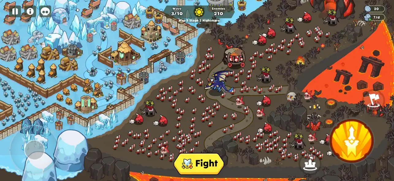 Nightfall: Kingdom Frontier TD screenshot 3