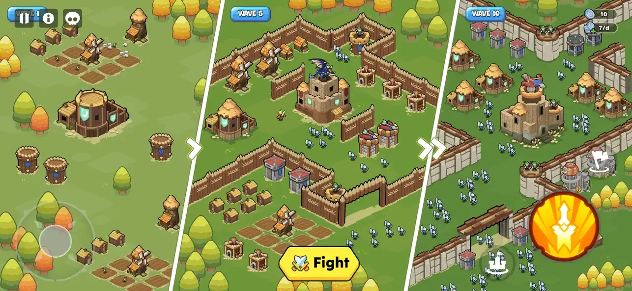 Nightfall: Kingdom Frontier TD screenshot 4
