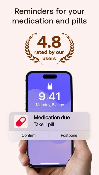 Нагадування таблетки MyTherapy screenshot 2
