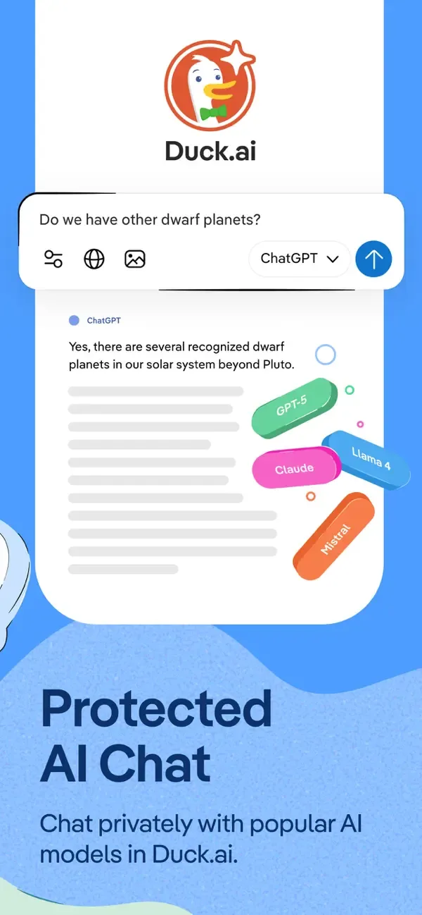 DuckDuckGo, Duck.ai screenshot 4