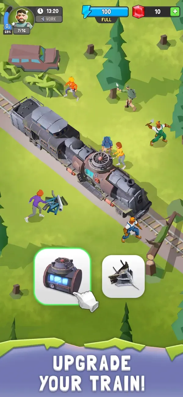 Train of Hope: Survival Idle screenshot 2