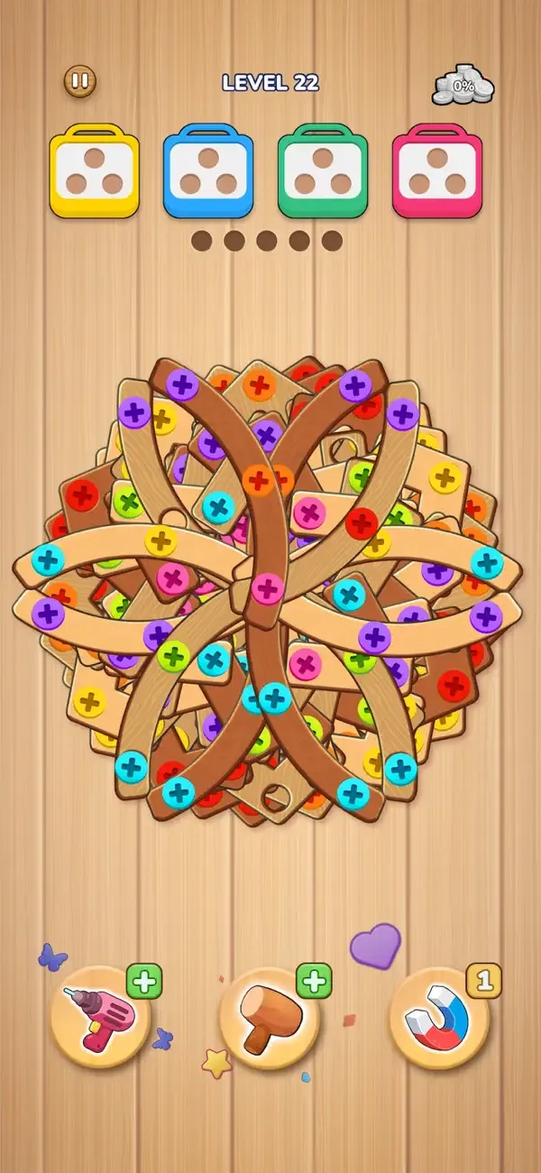 Woodle Screw™ Pin Nuts & Bolts screenshot 1