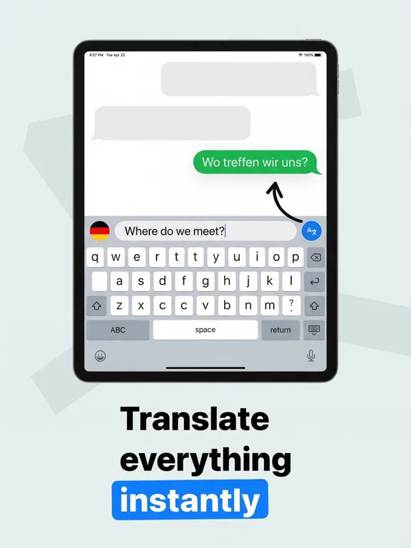 Lingo: Teclado Traductor screenshot 1
