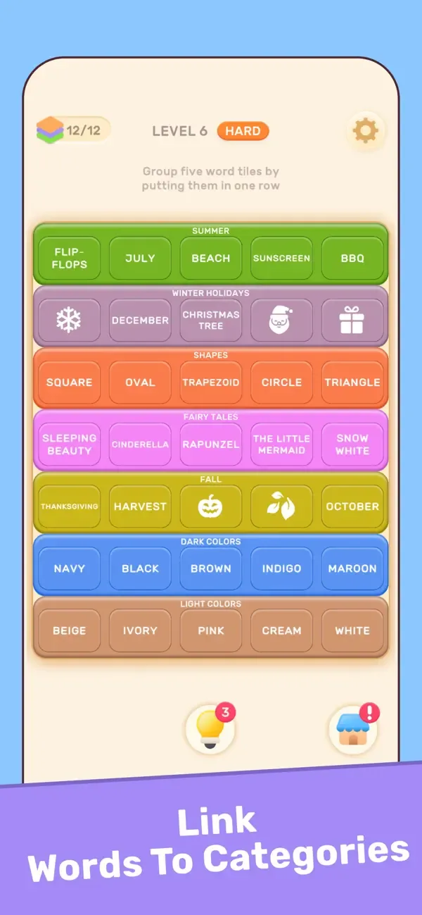 Connect Word Juego de Palabras screenshot 2