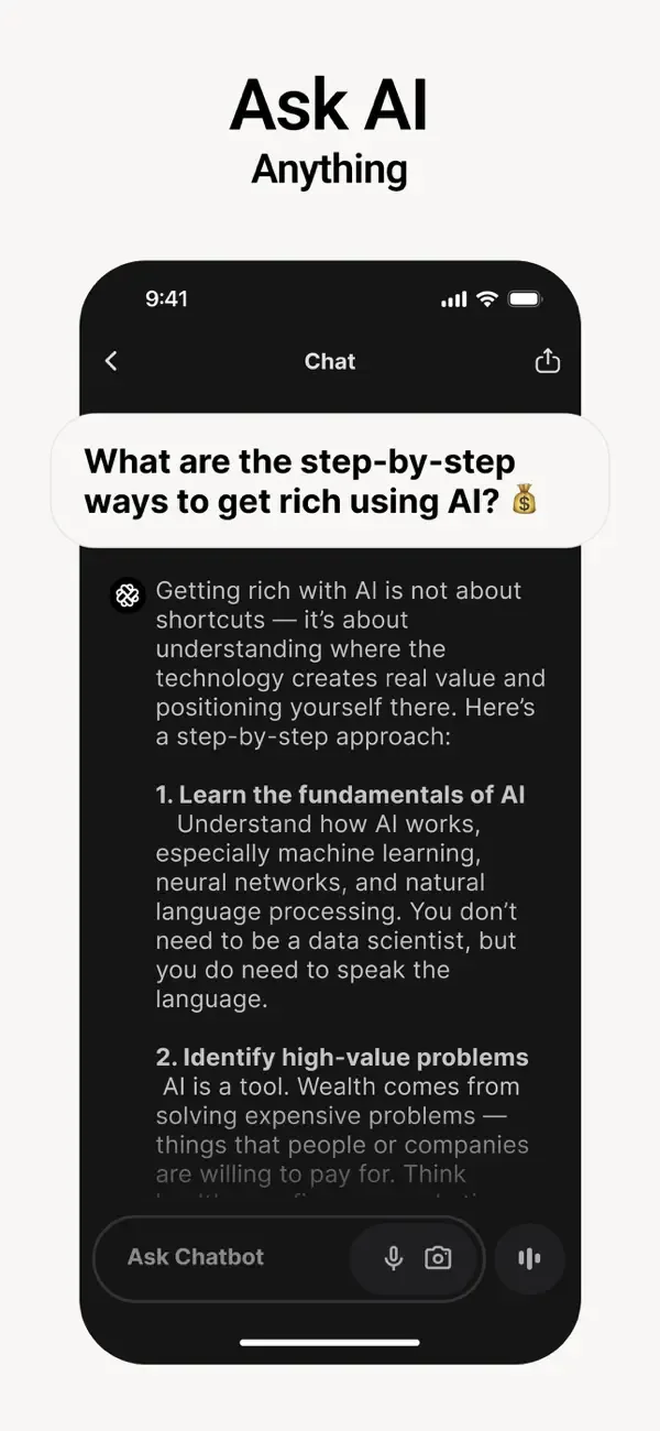 Chatbot App - AI Assistant screenshot 2