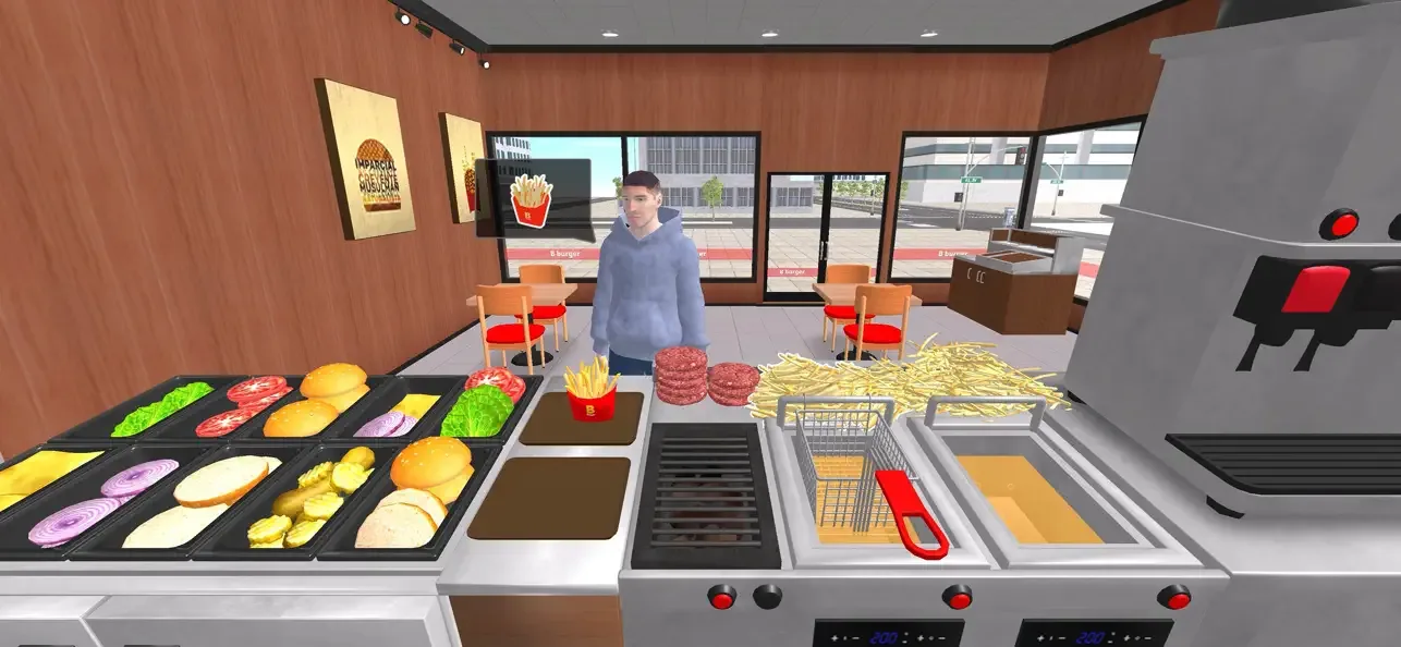 Burger Simulator! screenshot 2