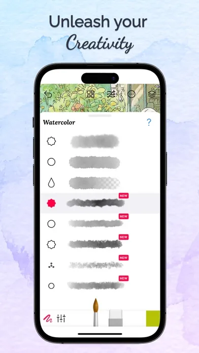Tayasui Watercolor & Painting screenshot 1