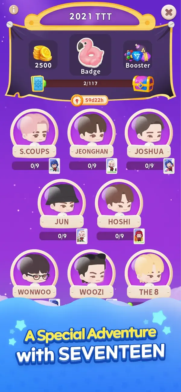 Puzzle SEVENTEEN screenshot 2