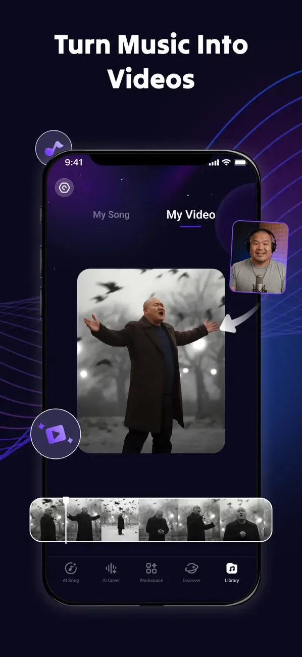 Rythmix: ИИ‑генератор песен screenshot 2