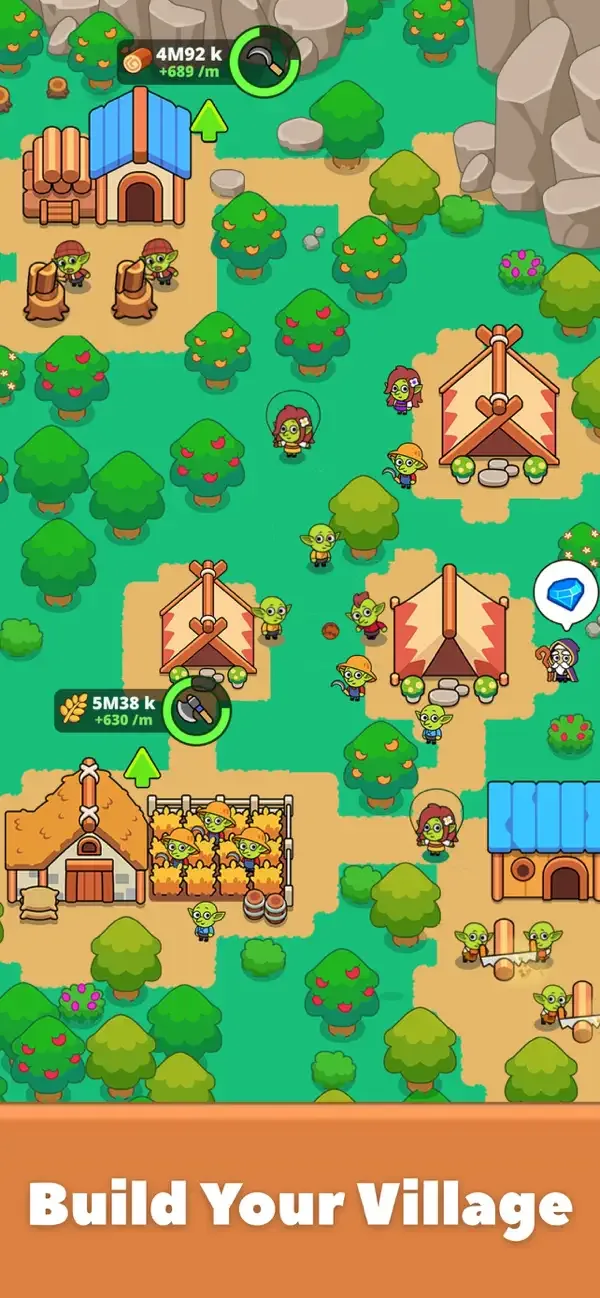 Idle Goblin Valley: Chill Farm screenshot 1