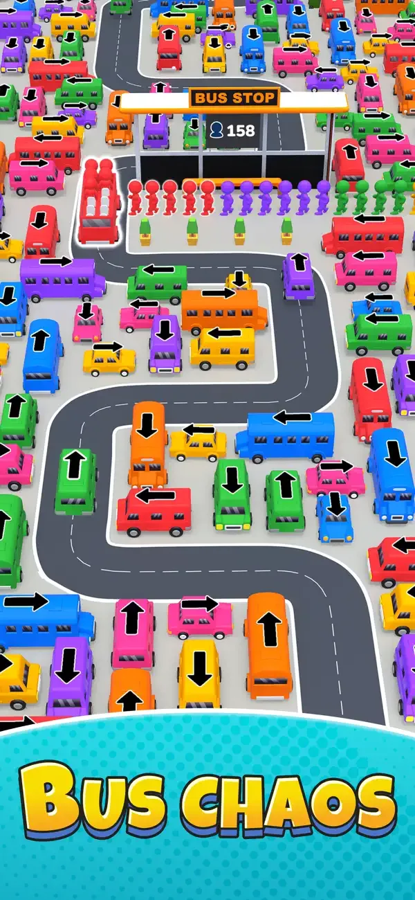 Bus Rush: Ігри з автомобілями screenshot 1