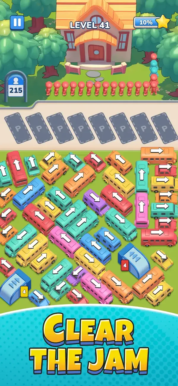 Bus Rush: Ігри з автомобілями screenshot 3