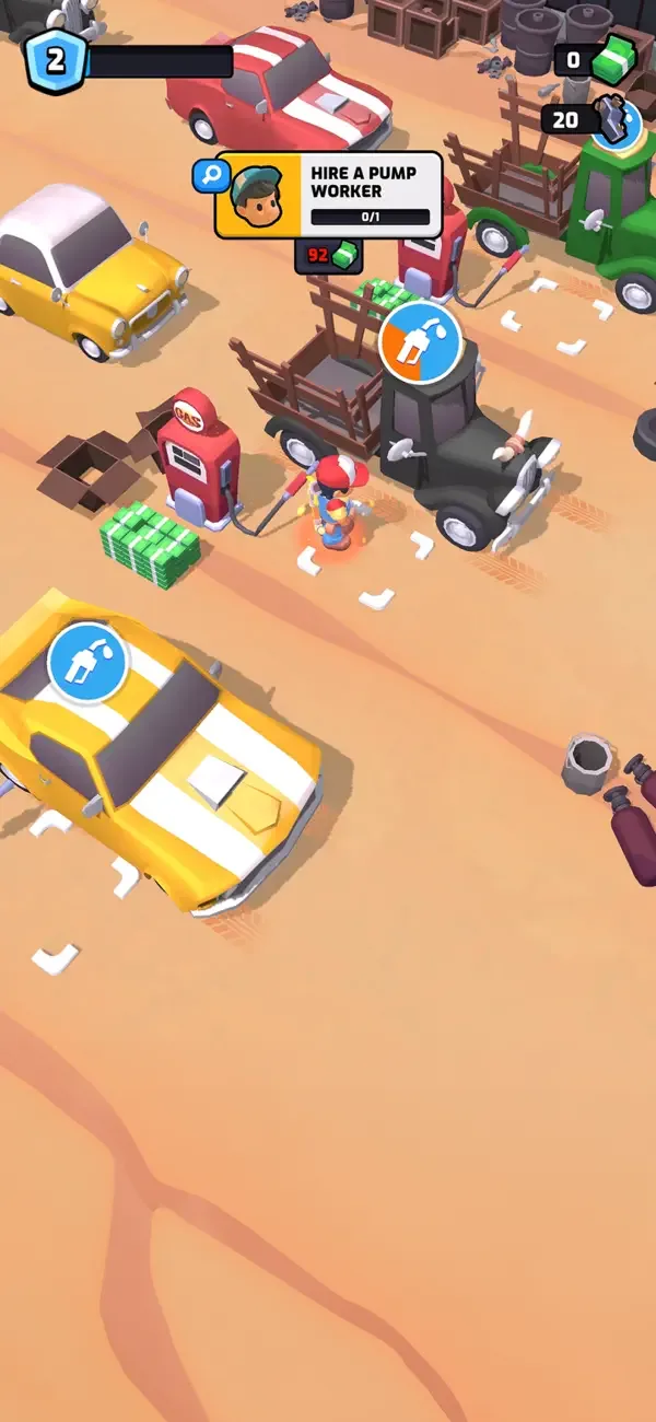 Gas Station: заправка магнат screenshot 4