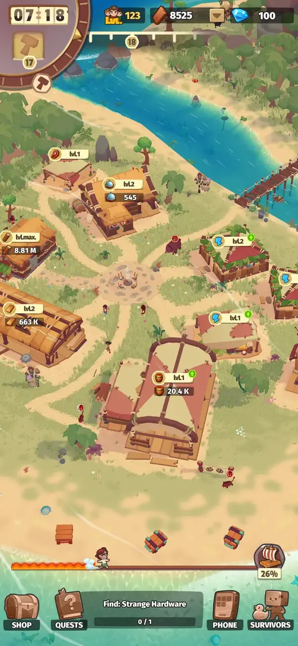 Pocket Tales: Выживание! screenshot 1