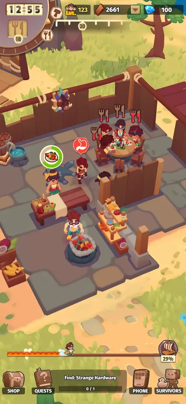 Pocket Tales: Выживание! screenshot 2