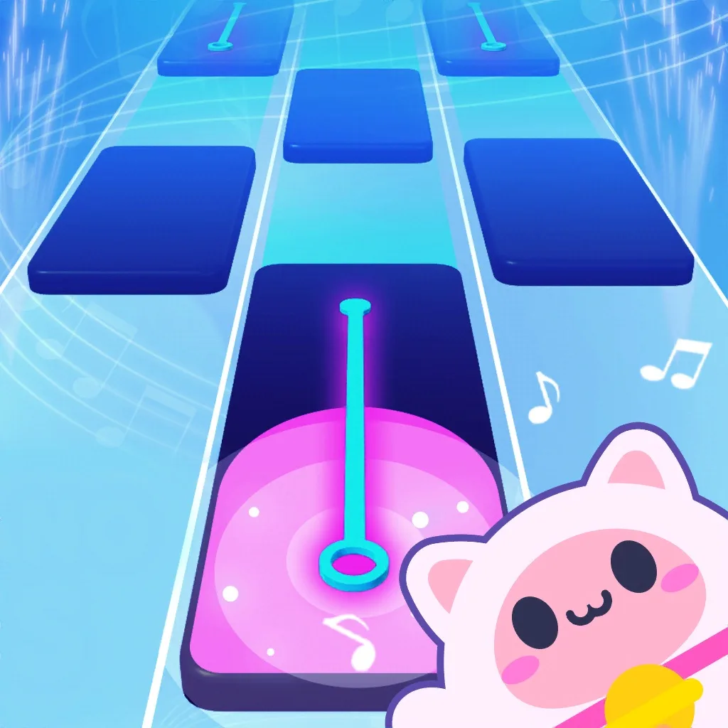 Cat Cute Tiles:котики игры