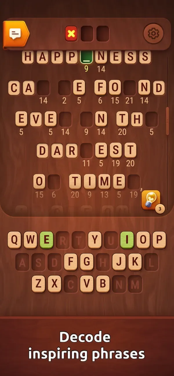 Colorwood Words Головоломка screenshot 3