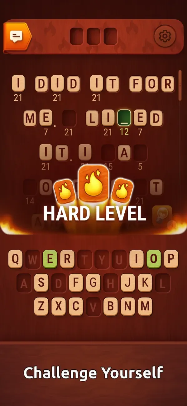 Colorwood Words Головоломка screenshot 5