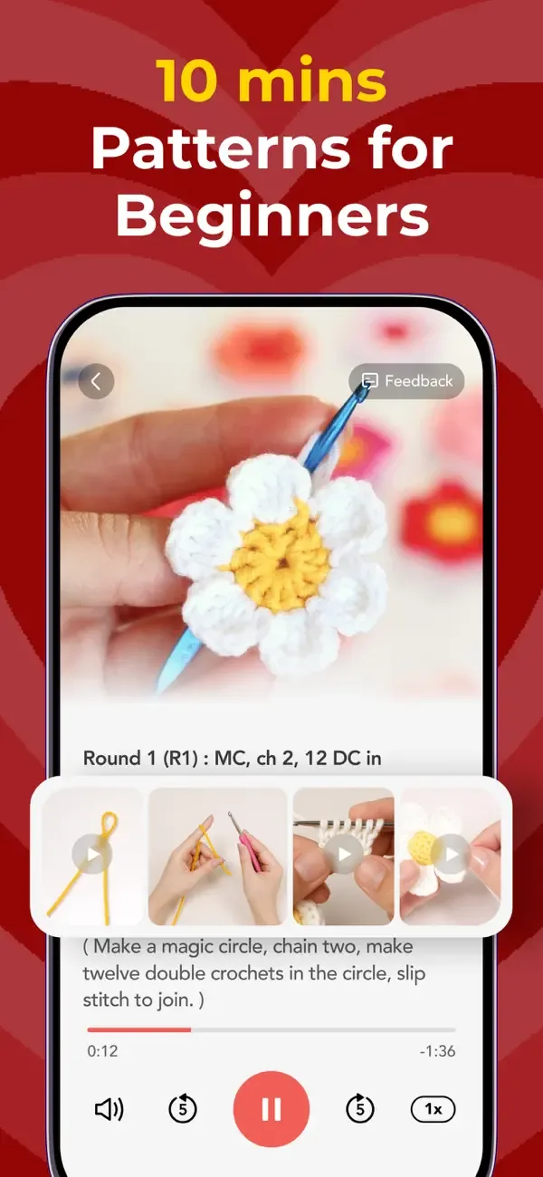 YarnPal – Гачок і спиці screenshot 4