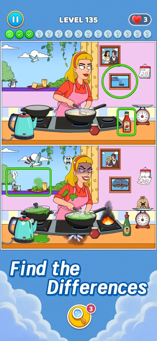 Differences - Spot & Search It screenshot 1
