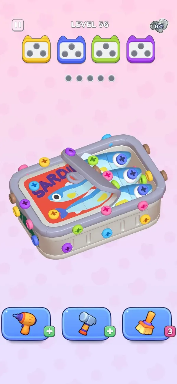3D Bolt Master: Screw Pin Jam screenshot 2