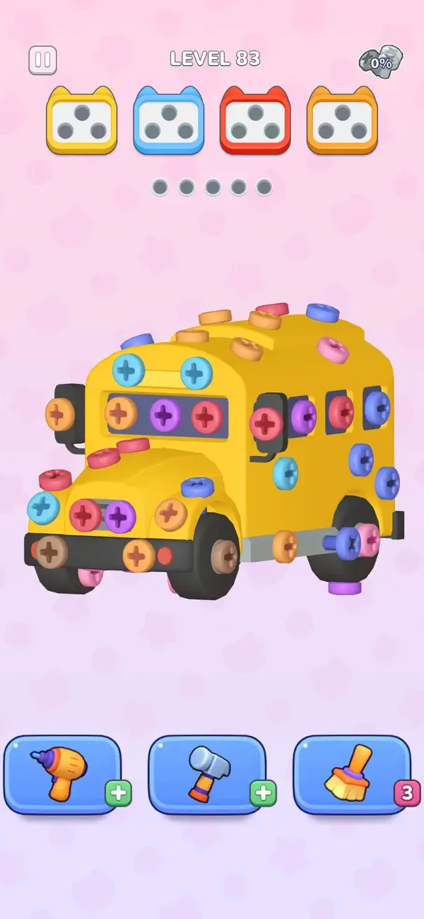 3D Bolt Master: Screw Pin Jam screenshot 3