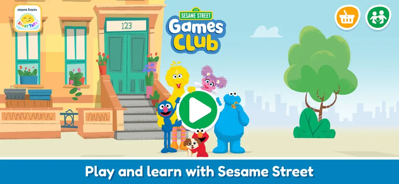 Club de Juegos Sesame Street+ screenshot 1