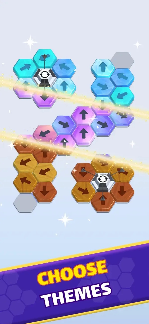 Hexa Run: Гексагон пазл screenshot 5